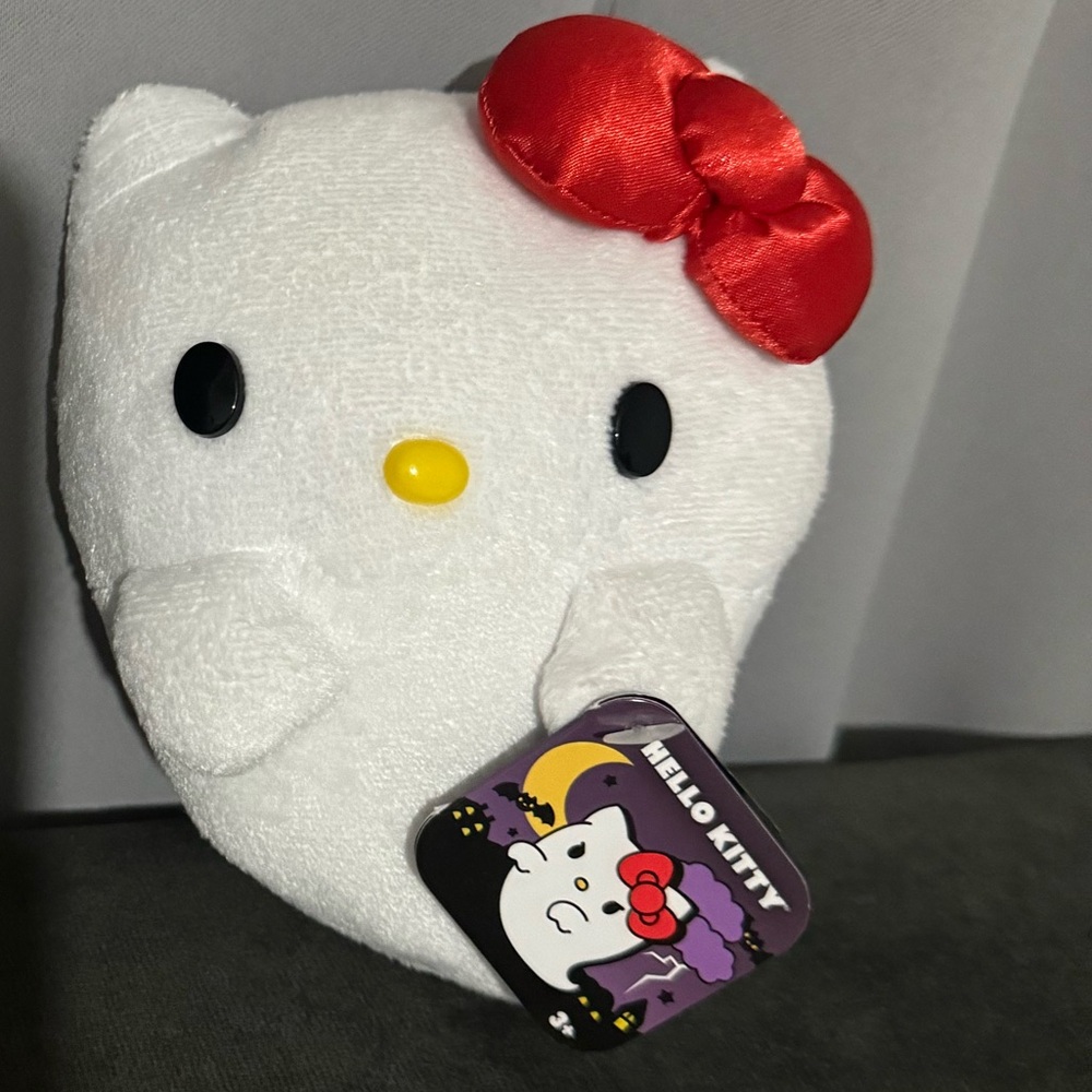 Sanrio Hello Kitty Ghost Plush NEW